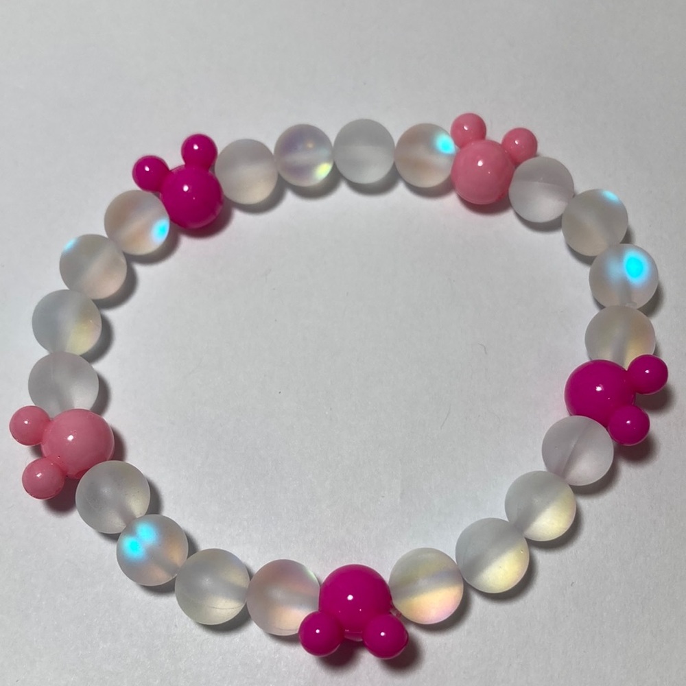 Mickey Mermaid Bead Bracelet